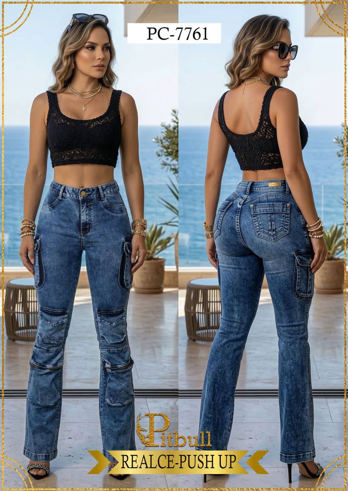 Pantalon Cargo Bota Campana - PC7761