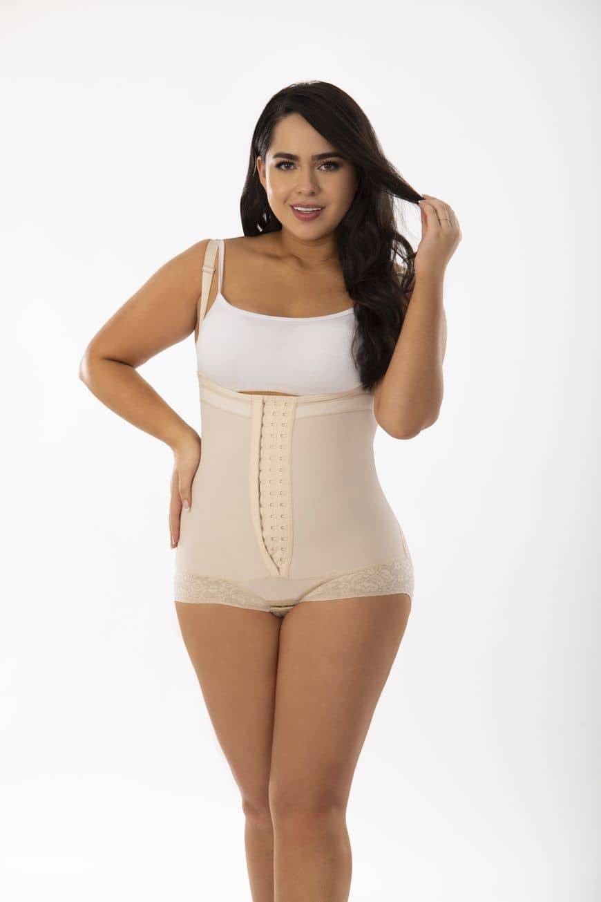 Faja Panti con Triple Abrochadura Senos Libres (C-FP04122-S)