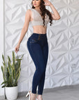 Jean Mujer Levanta Cola (C-254018-R) ●