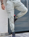 Pantalón Hombre Cargo (C-BY7073-T) ●