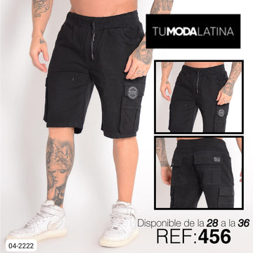 Bermuda En Indigo Para Hombre