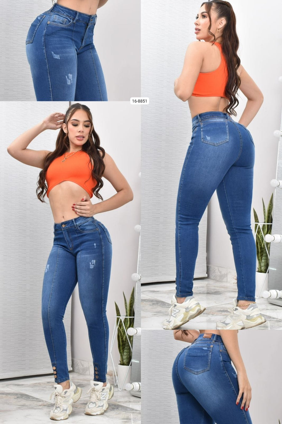 Jean Para Mujer 16-8851 (J)