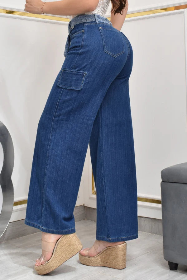 Jean Para Mujer con Efecto Levanta Cola (C-BY40528-S)