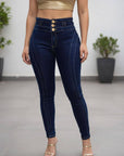 Jeans Levantacola Con Faja - PTF7741