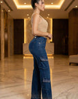 Pantalon Cargo Bota Campana - PC7720
