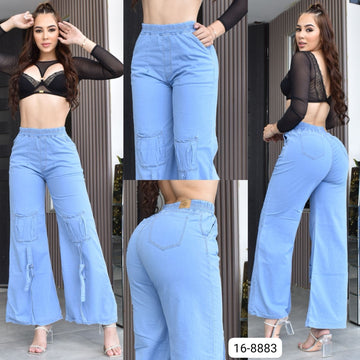 Jean Para Mujer 16-8883 (J)