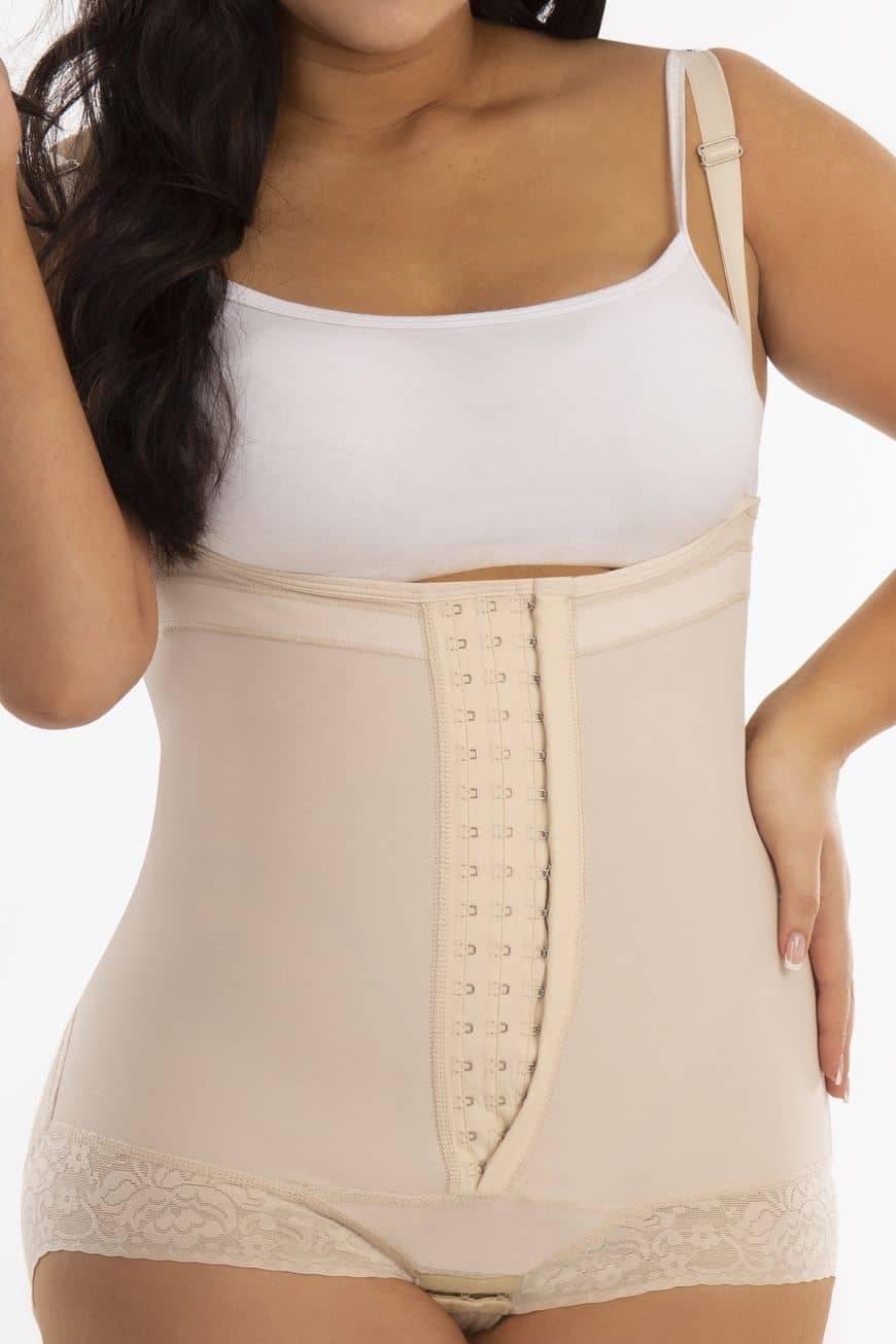 Faja Panti con Triple Abrochadura Senos Libres (C-FP04122-S)