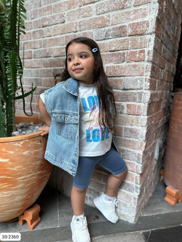 Conjunto Deportivo Para Niña 30-2360