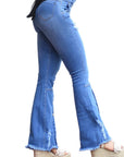 Jean Mujer Levanta Cola Campana (C-BK4080-T) ●
