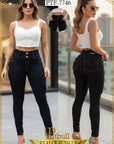 Jeans Levantacola Con Faja - PTF7746