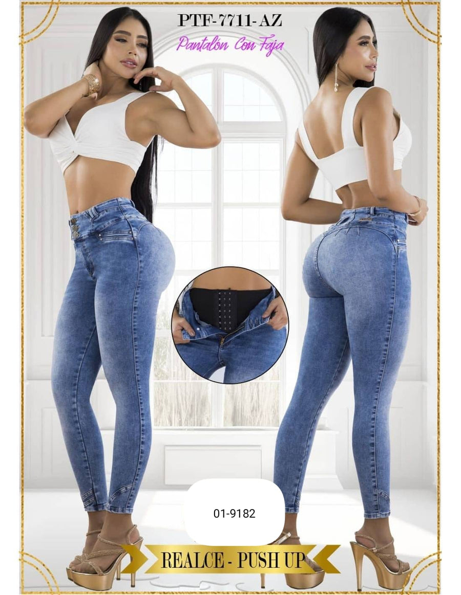 Jean Para Mujer 01-9182 (S)