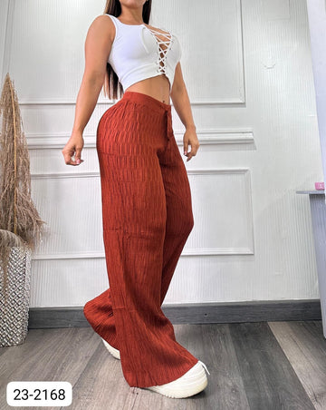 Pantalón Amplio Para Mujer