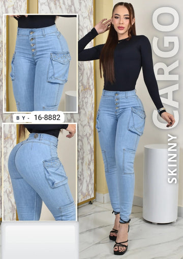 Jean Para Mujer 16-8882 (J)