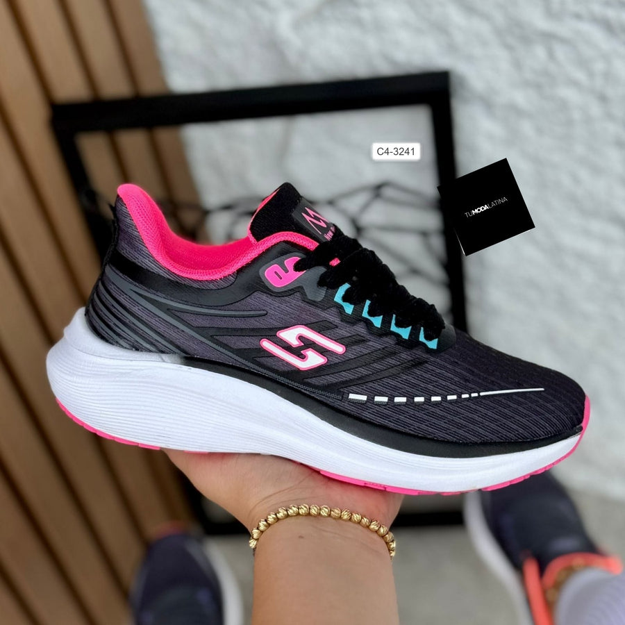 Tenis Sktchrs Para Mujer C4-3241 (J)