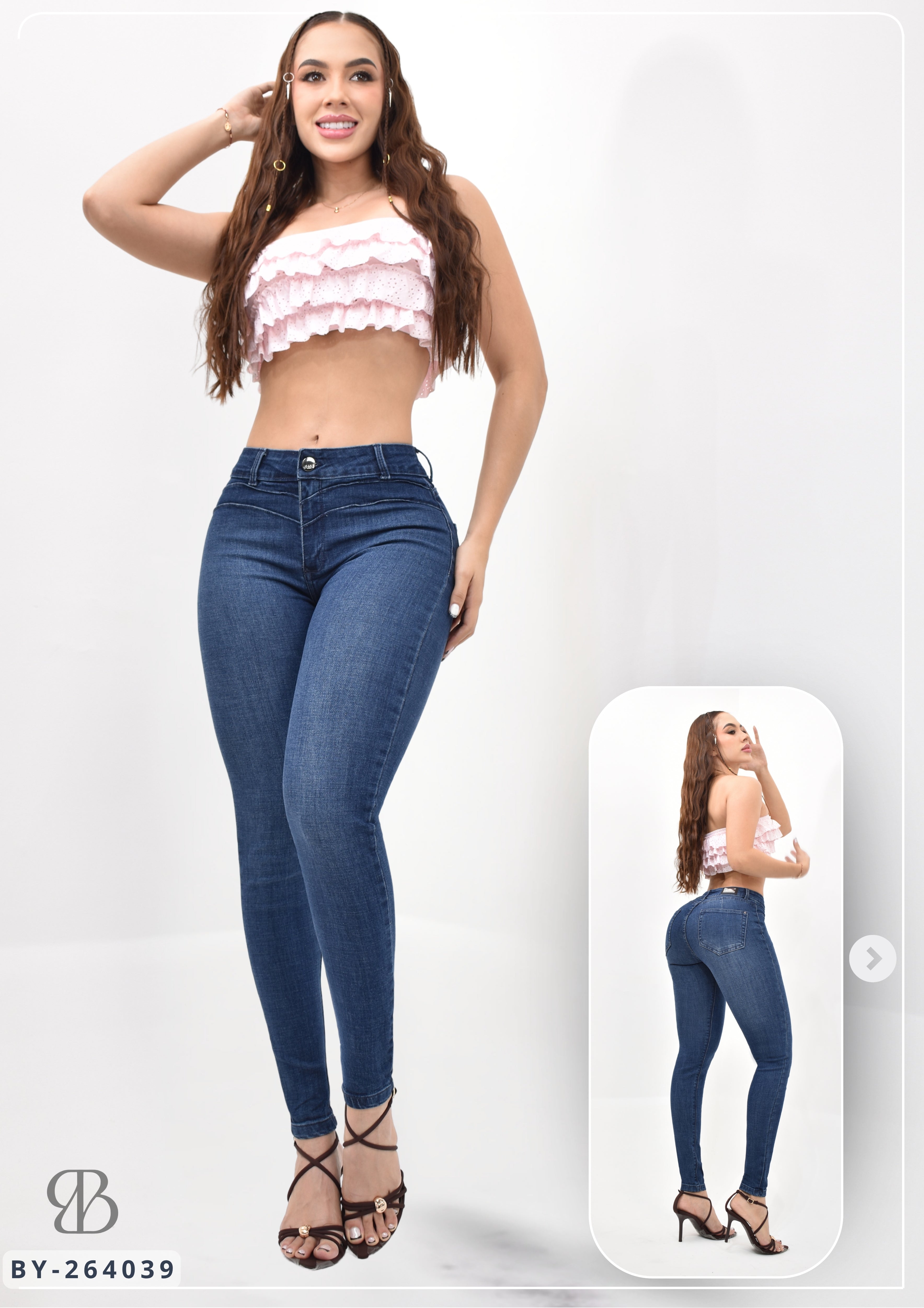 JEANS SKINNY MOLDEADOR CLASIC REF. BY-264039
