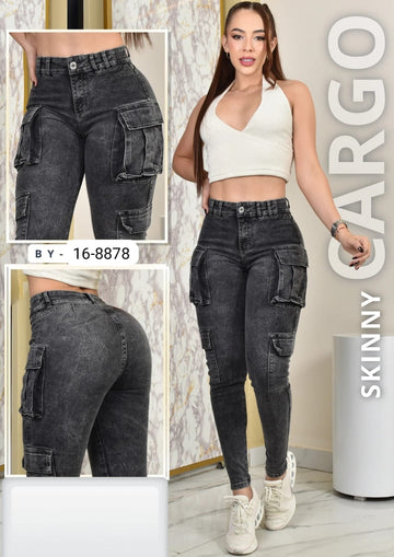Jean Para Mujer 16-8878 (J)