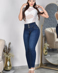Jean Mujer Levanta Cola (C-B254048-T) ●