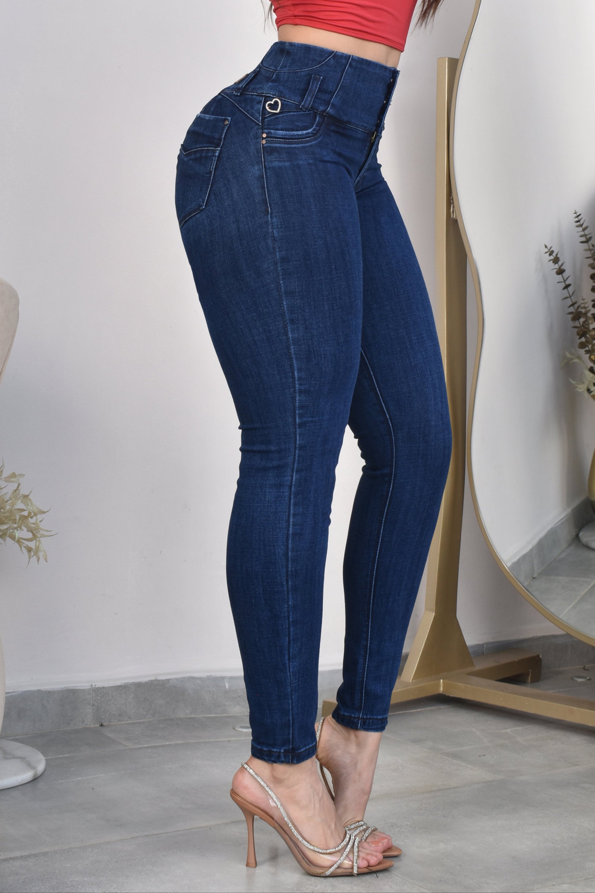 Jean Mujer Levanta Cola (C-B254054-R) ●