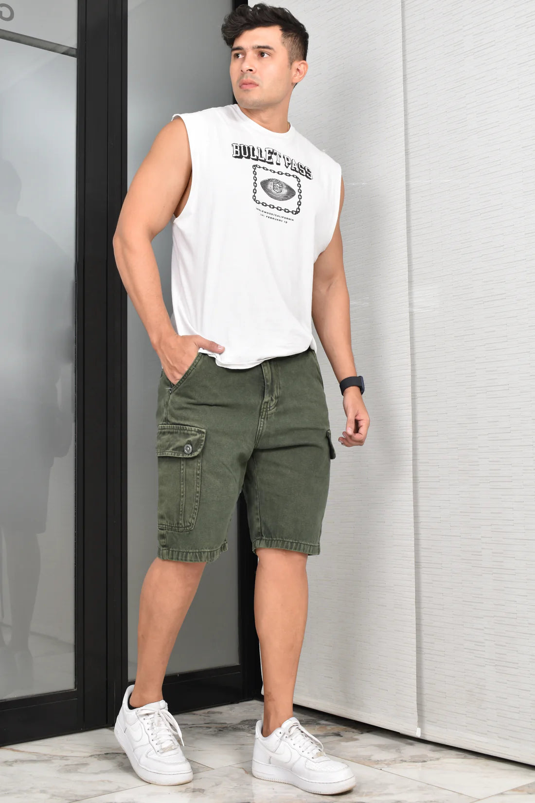 Bermuda Hombre Cargo (C-BD256506-T) ●