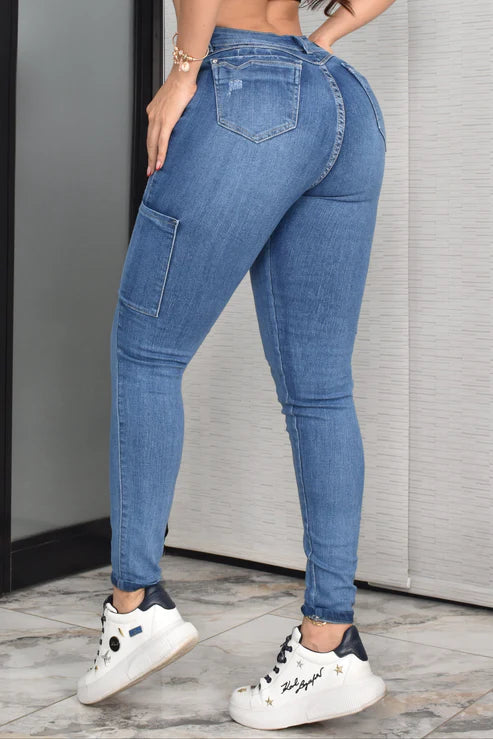 Jean Para Mujer con Efecto Levanta Cola (C-254022-S)