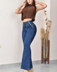 Jean Mujer Levanta Cola (C-B254063-T) ●