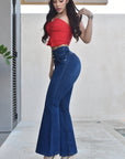 Jean Mujer Levanta Cola (C-B254061-T) ●