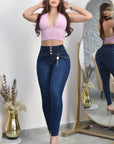 Jean Mujer Levanta Cola (C-B254046-T) ●