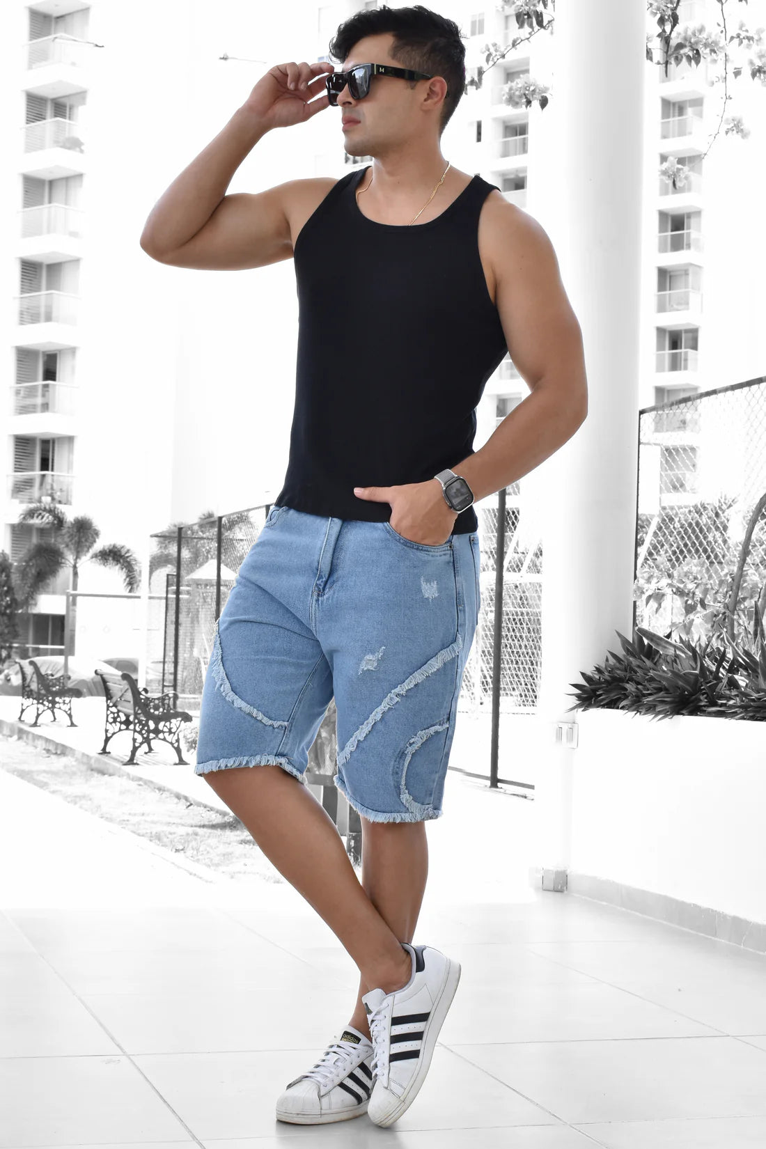 Bermuda Hombre Clásica (C-BD256502-T) ●