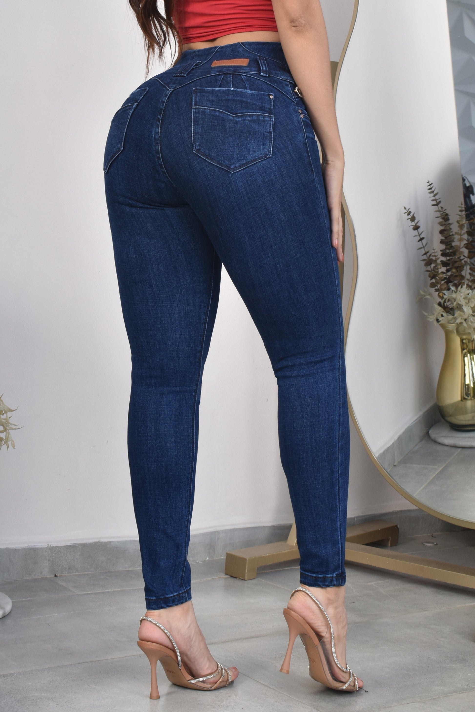 Jean Mujer Levanta Cola (C-B254054-R) ●