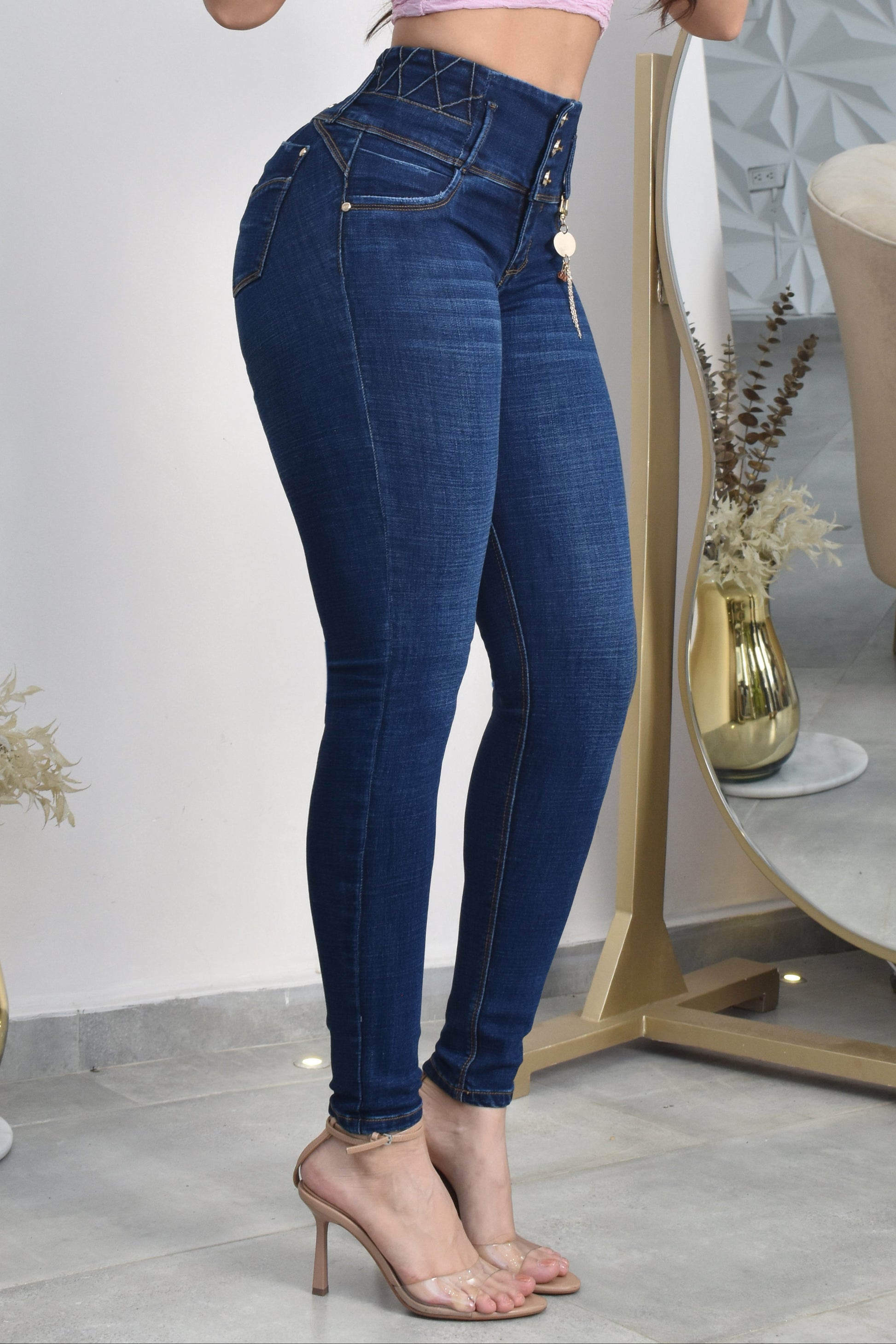 Jean Mujer Levanta Cola (C-B254046-T) ●