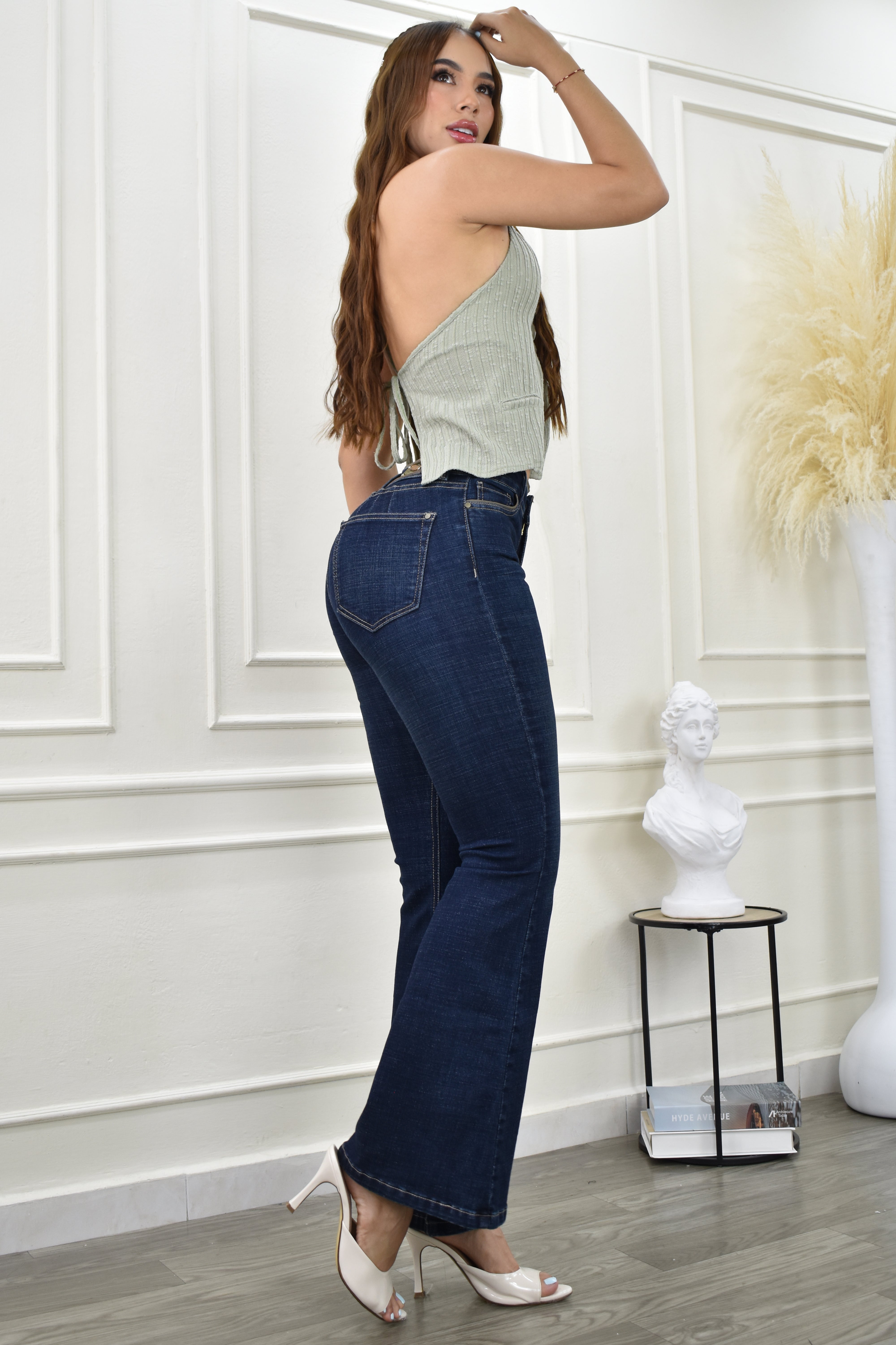 JEANS BOTA ANCHA  REF. BY264019