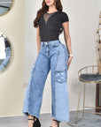 Jean Mujer Levanta Cola (C-BY254089-T) ●