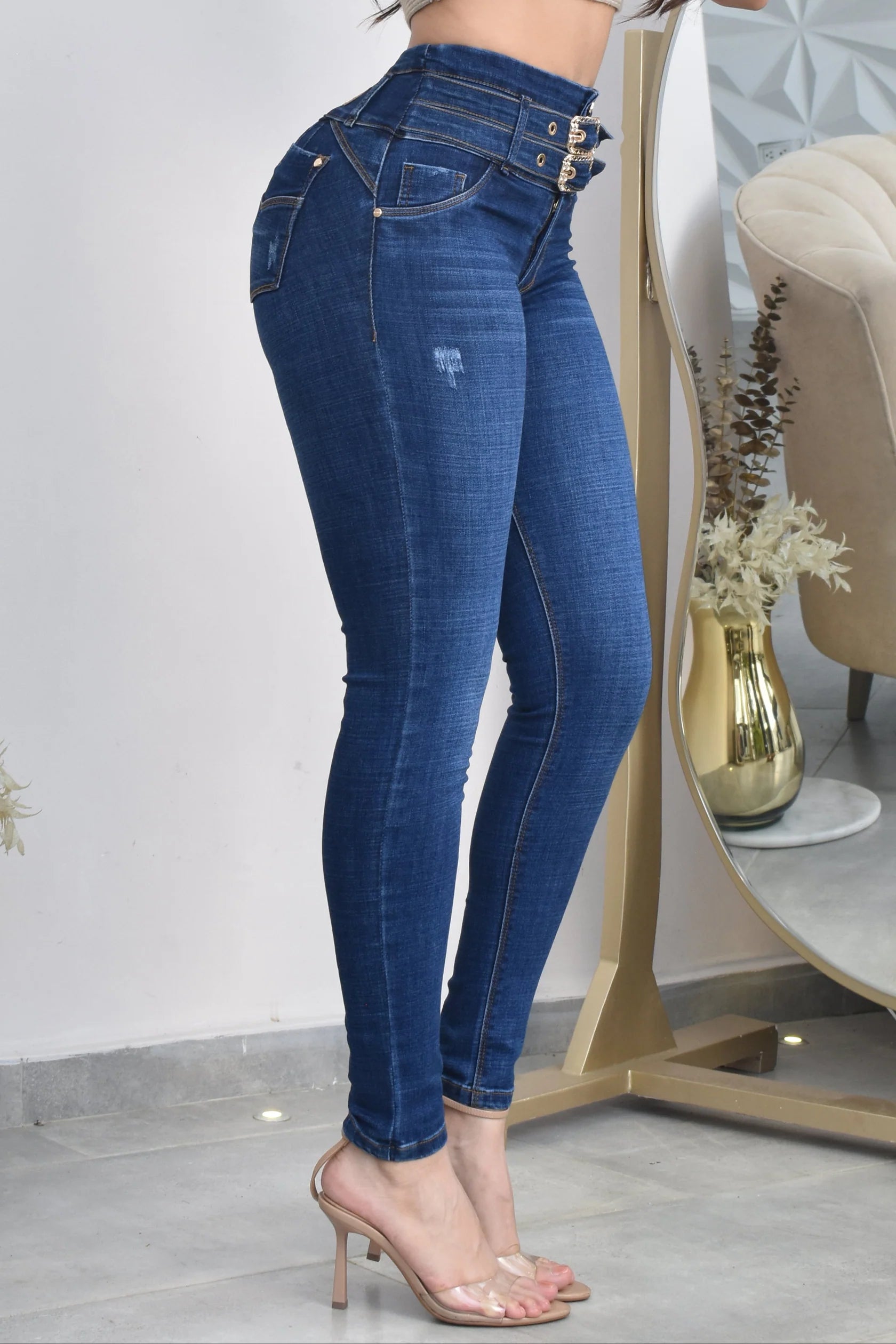 Jean Mujer Levanta Cola (C-B254049-R) ●