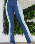 Jean Mujer Levanta Cola Campana (C-BK4061-T) ●