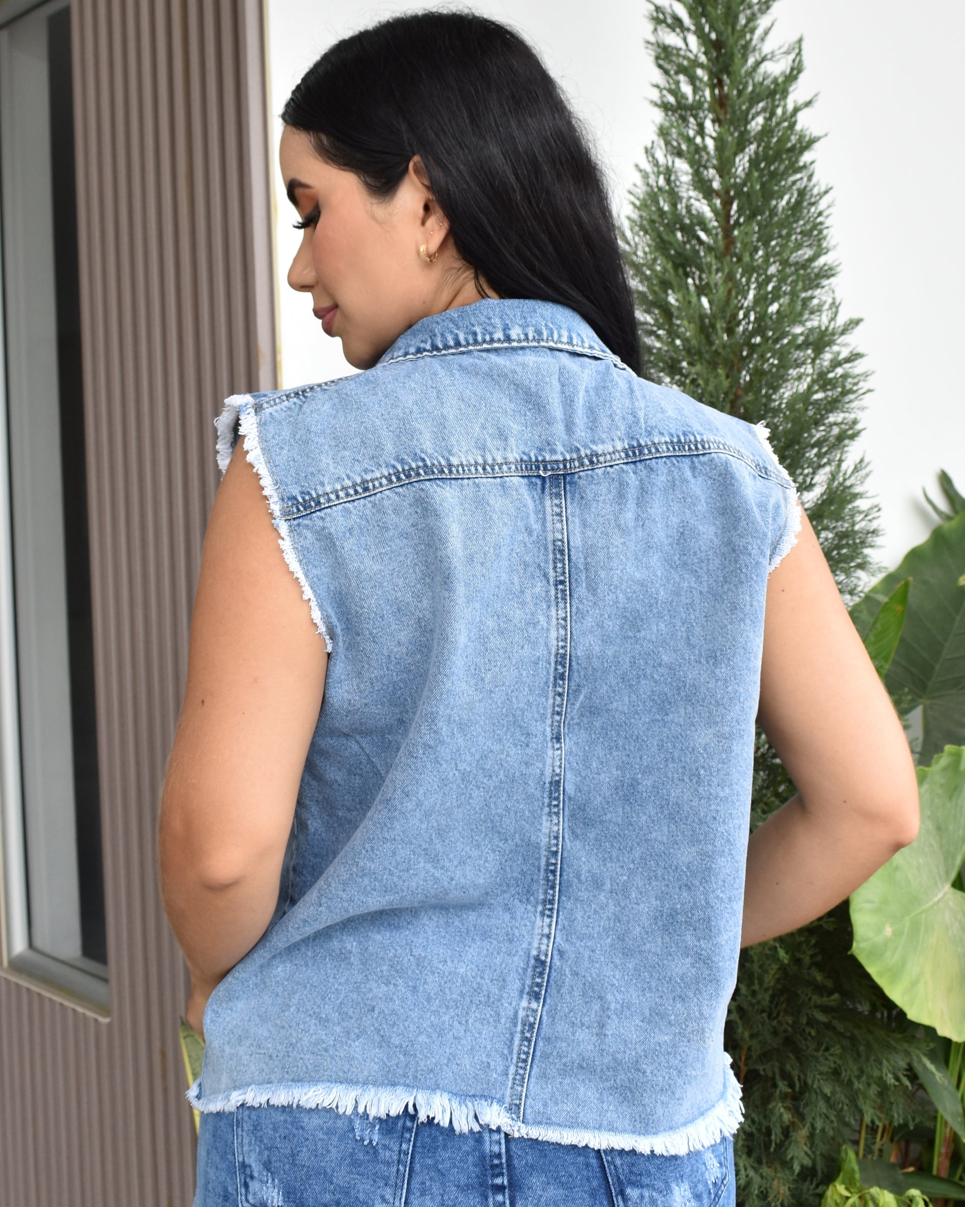 Chaleco Mujer Denim (C-BY8019-T) ●