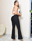 Women's Push-up Flare Jeans (C-BY264001-T) ●