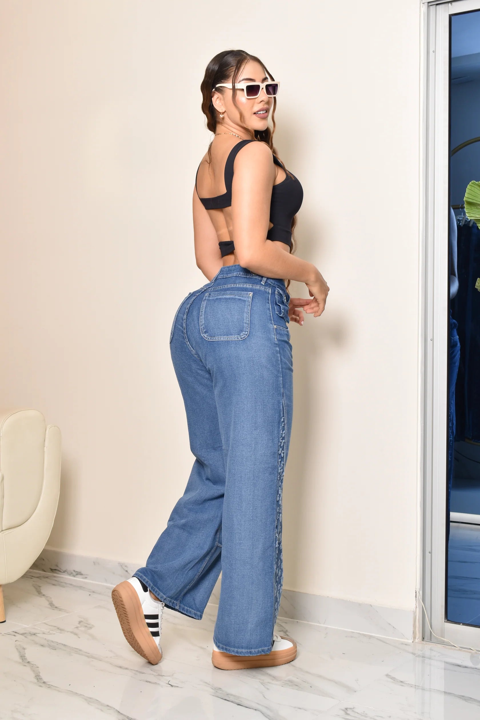 Women's Butt-Lift Jeans (C-BY254076-Z) ●-