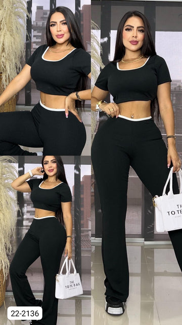 Conjunto Rib Para Mujer
