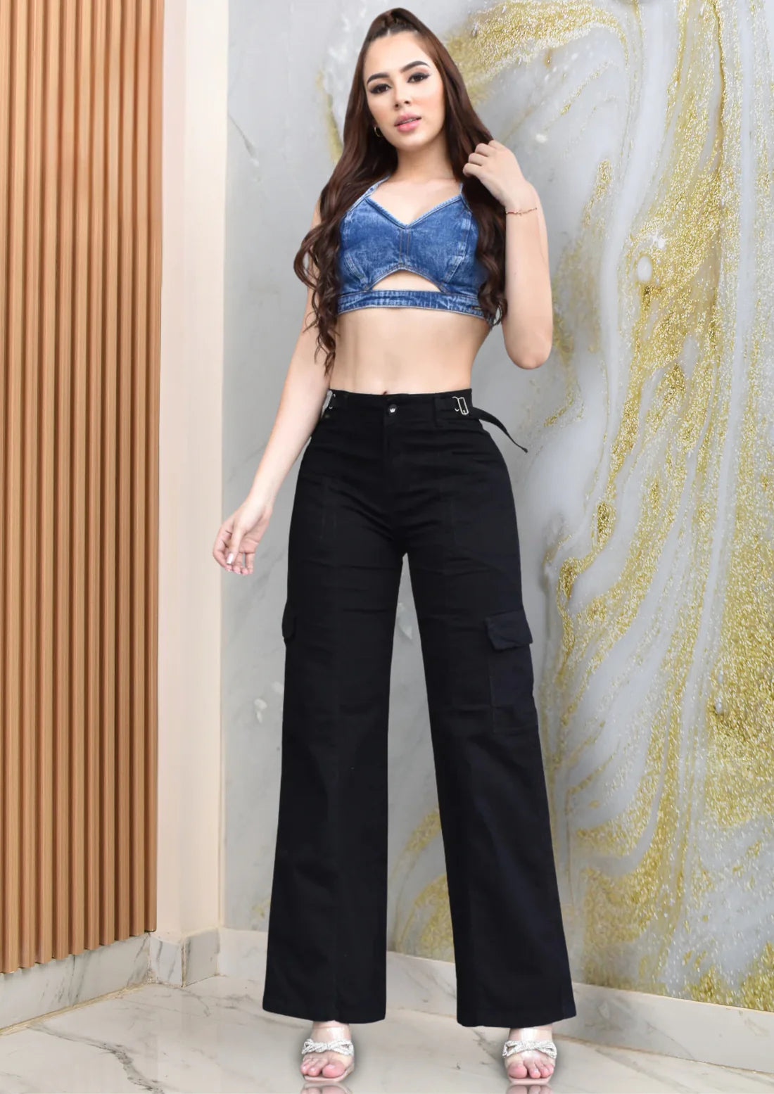 Jean Mujer Levanta Cola (C-BY254043-T) ●