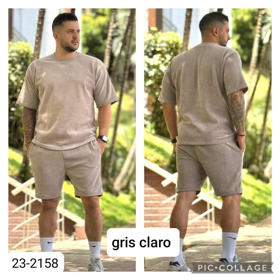 Conjunto  Básico Corduroy Para Hombre