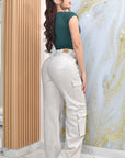 Jean Mujer Levanta Cola (C-BY254013-Z) ●