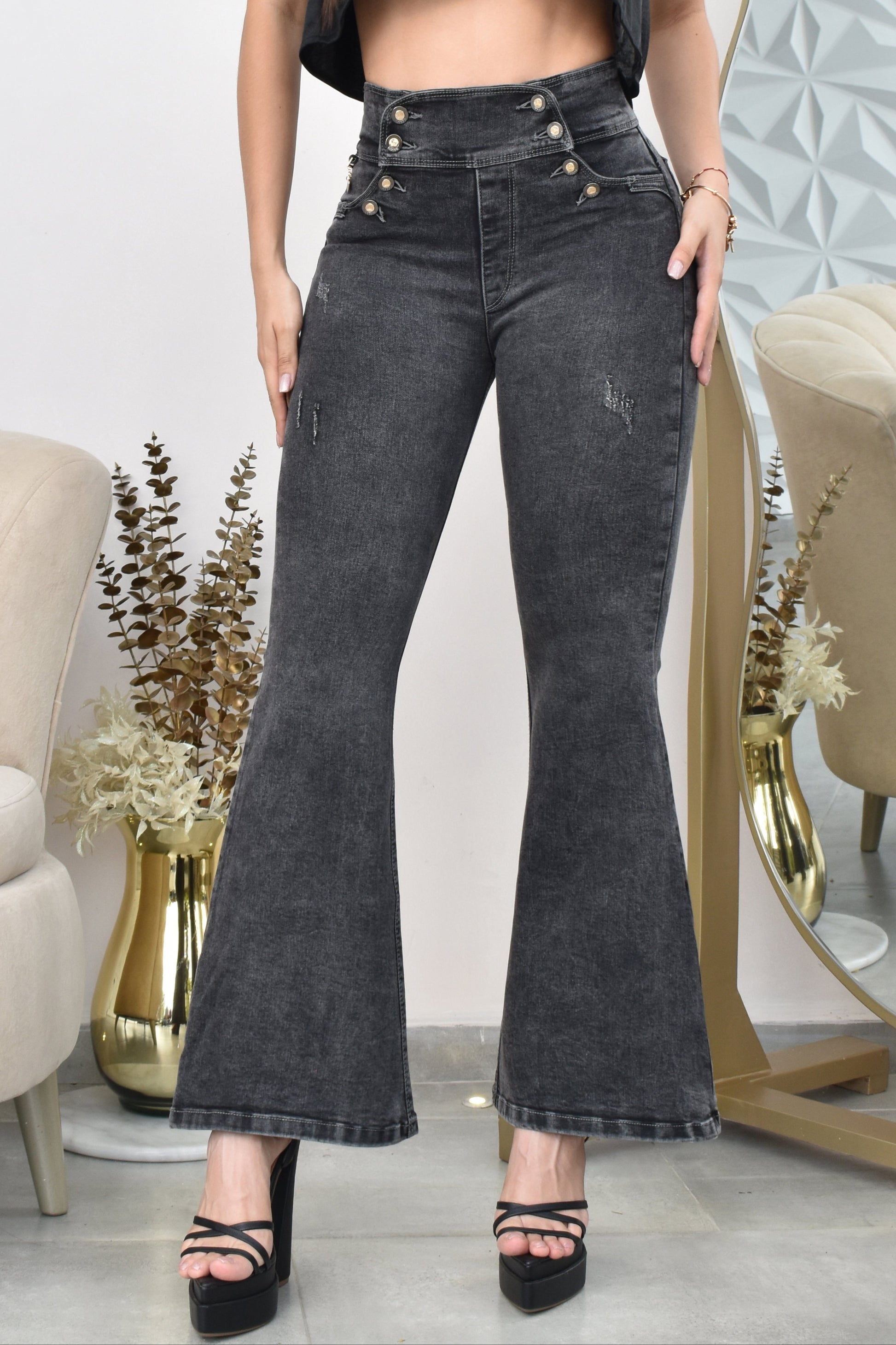 Jean Mujer Levanta Cola (C-B254038-T) ●