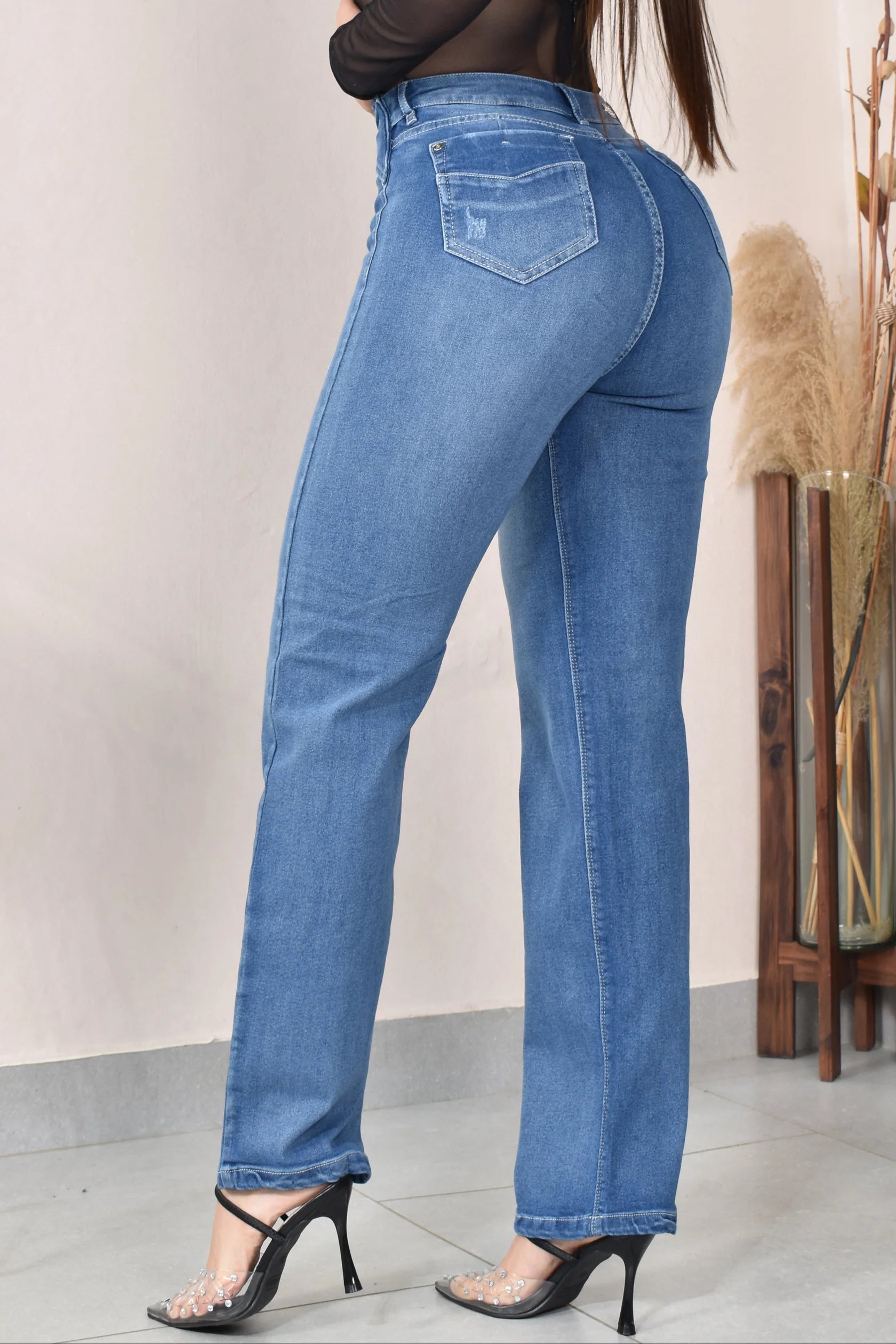 Jean Mujer Levanta Cola (C-B254068-T)●-