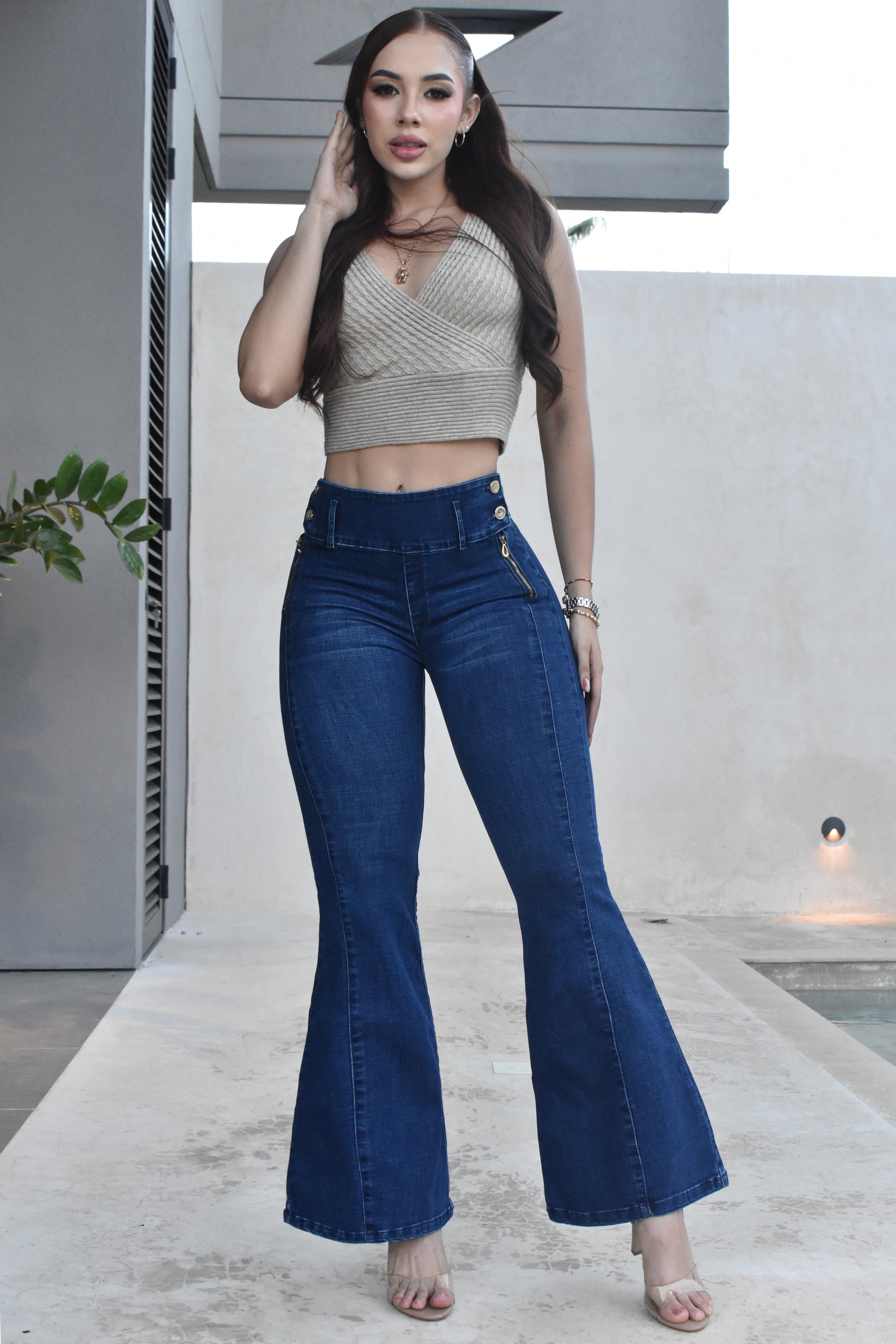 Jean Mujer Levanta Cola (C-B254064-T) ●