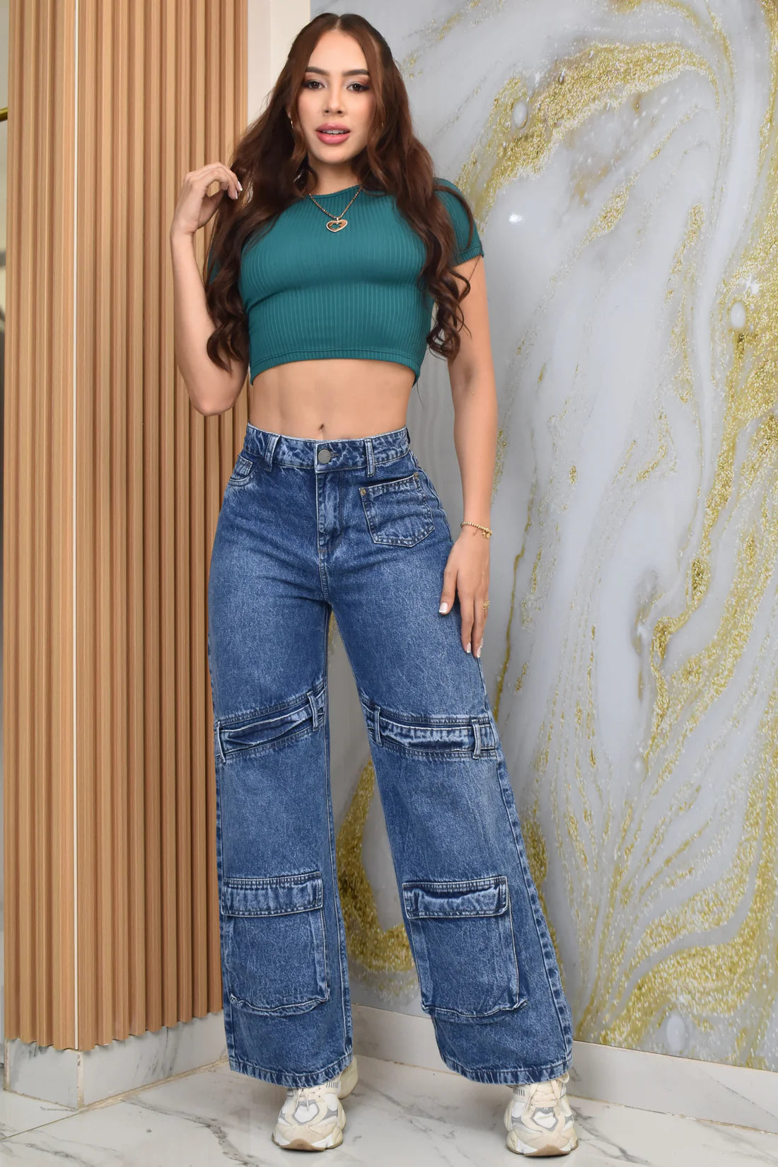 Jean Mujer Levanta Cola (C-BY254023-T) ●