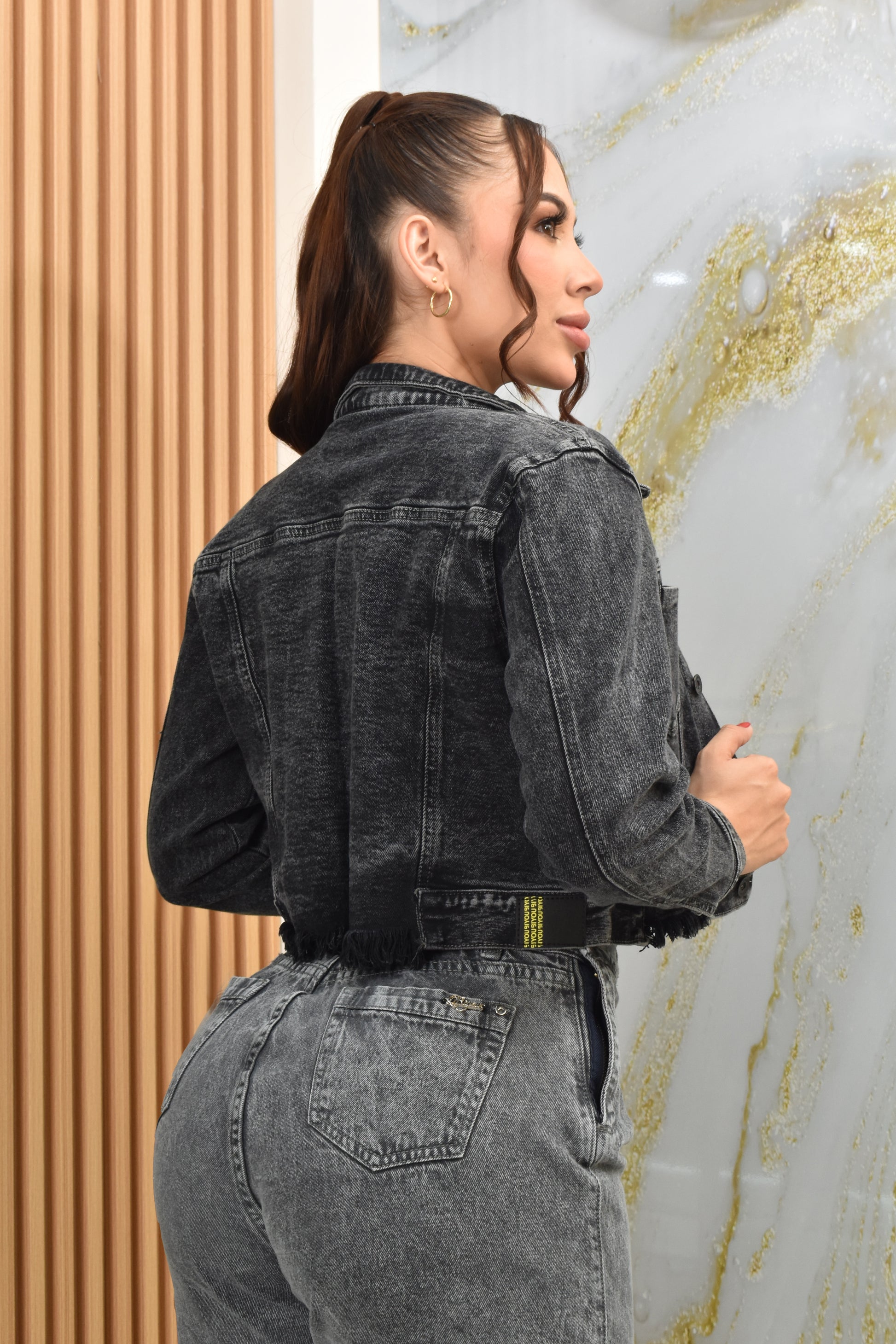 Chaqueta Mujer Denim (C-BY258002-T) ●