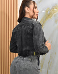 Chaqueta Mujer Denim (C-BY258002-T) ●
