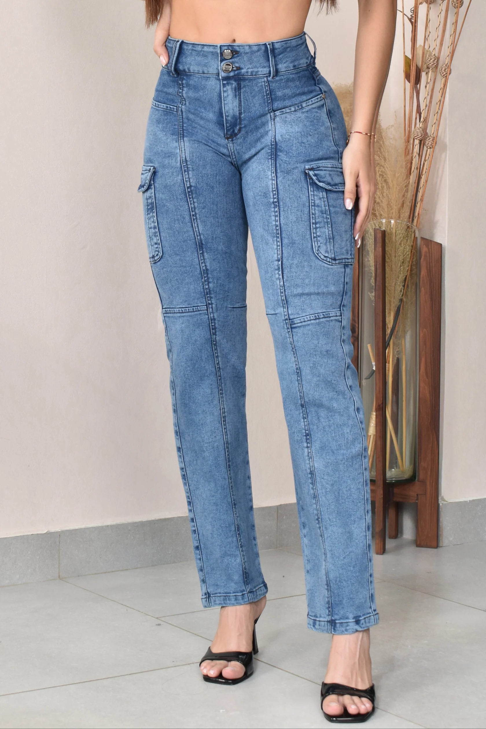 Jean Mujer Levanta Cola (C-B254069-T)●-