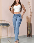 Jean Mujer Levanta Cola (C-B254065-T) ●