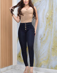 Jean Para Mujer con Efecto Levanta Cola (C- BY254021-S)